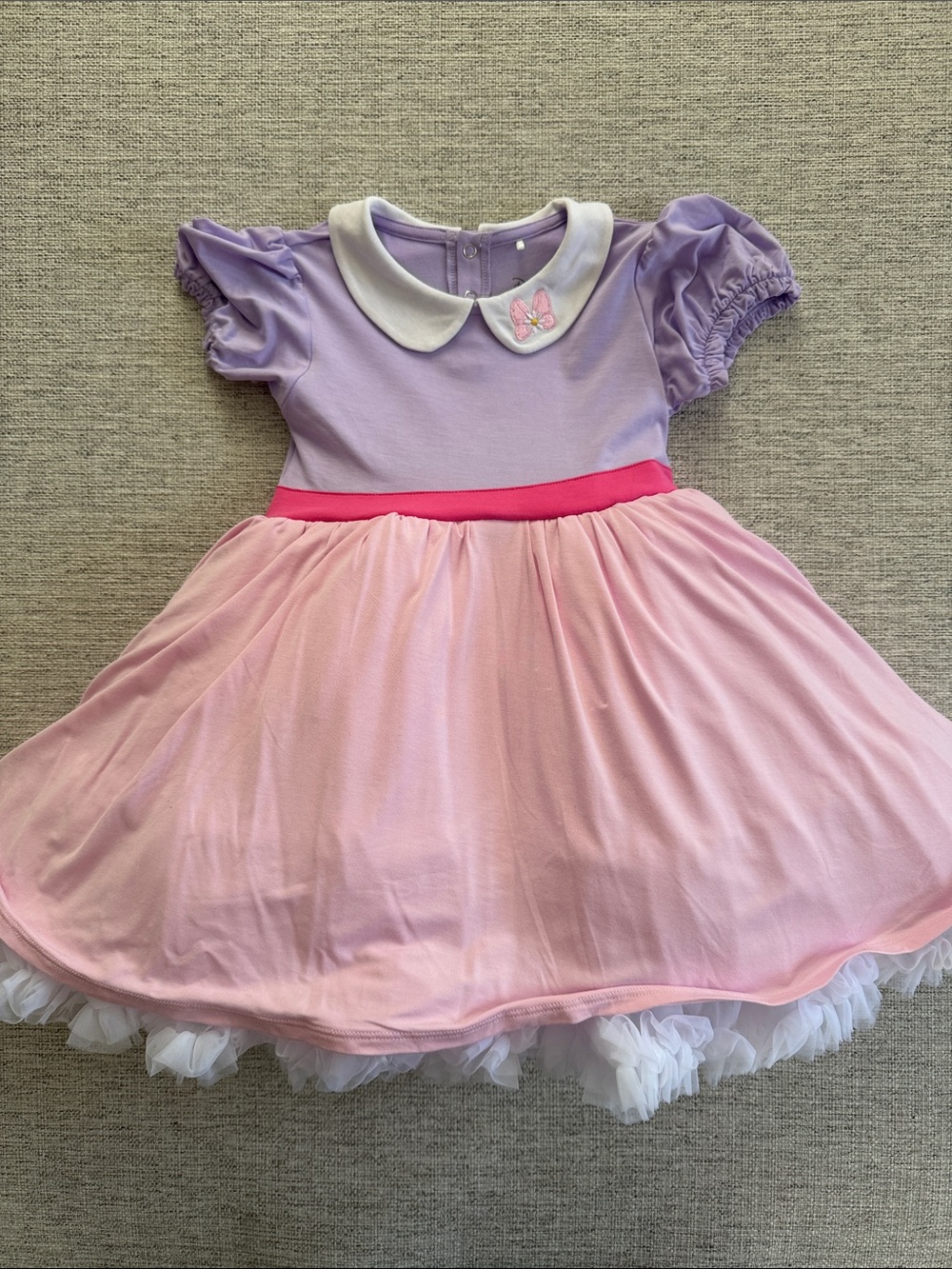 Posh Peanut Disney Daisy Duck Petticoat Dress